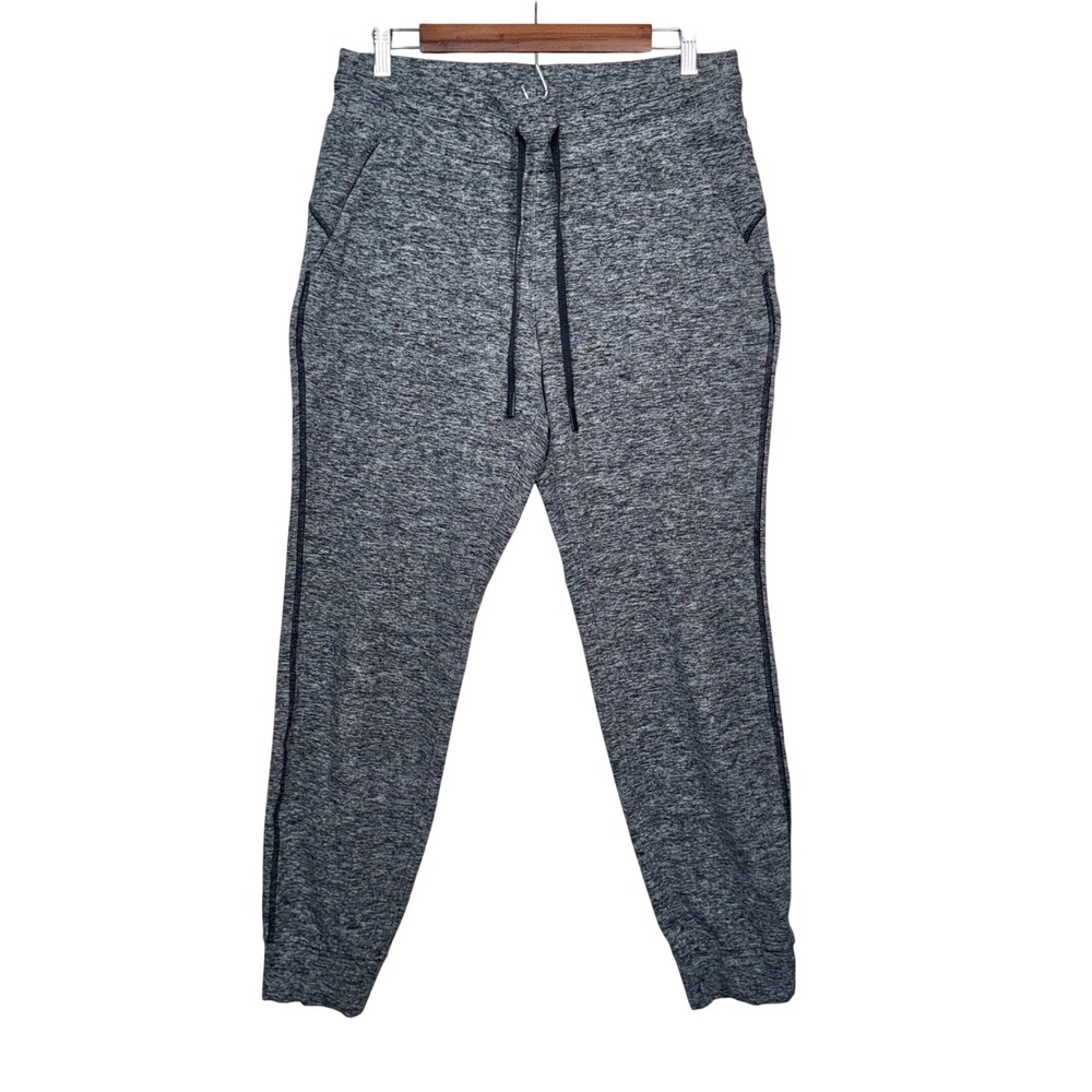 Lululemon Womens Heather Gray Jogger Sweatpants Size 10 Athletic Lounge